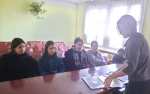 Библиотекарем Центральная усадьба совх. «Уваровский» для детей среднего школьного возраста проведен патриотический час «Герои на все времена»