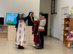 В рамках реализации проекта «Пушкинская карта» в сельском Доме культуры с. Каменный Брод проведен цикл программ «Игры народов России»