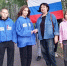 Молодогвардейцы Иссинского района поздравляют жителей с Днем Государственного Флага - Иссинский район