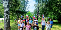 День Флага России в селе Уварово - Иссинский район