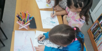 Выставка детских рисунков "Мой папа – лучший самый" в День отца - Иссинский район