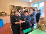 Литературнаю композиция "Прекрасен мир любовью материнской" в библиотеке села Дмитриевка