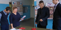 Акция «Красная ленточка» в библиотеке с. Уварово - Иссинский район