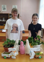 В детской школе искусств Иссинского района состоялся мастер класс по изготовлению пасхальных поделок