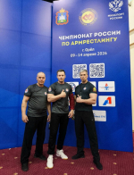 Владимир Грушин примет участие в чемпионате Европы и мира по армрестлингу