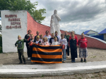 В лагере „Солнышко“ школы с.Каменный Брод почтили память героев Великой Отечественной войны