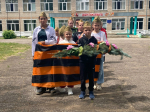 В лагере „Солнышко“ школы с.Каменный Брод почтили память героев Великой Отечественной войны