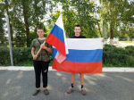 Лицеисты Иссинского лицея присоединились к акции «Символ народа» ко Дню Государственного флага России