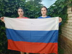 Лицеисты Иссинского лицея присоединились к акции «Символ народа» ко Дню Государственного флага России